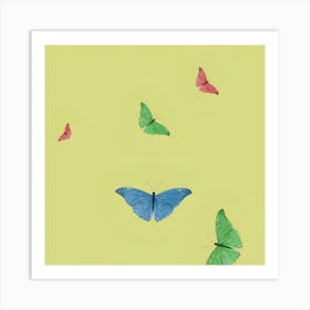 Butterfly Arts Art Print