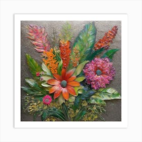 Jungle Bouquet 14 Art Print