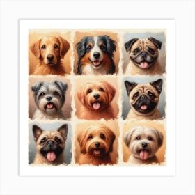 Dogs Of The World Art Print