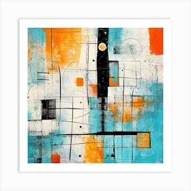 Abstract Painting 307 Art Print