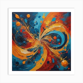 Abstract Painting 550 Art Print