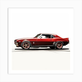 American Muscle Car 001 Art Print