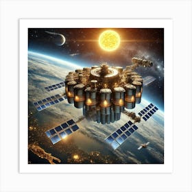 Stellar Forge Location Converted Art Print