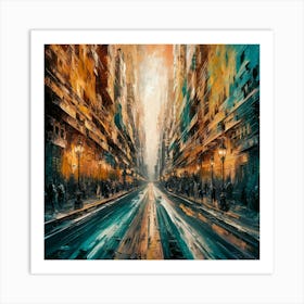 Cityscape 10 Art Print