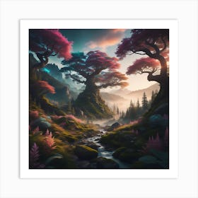 Beyond The Veil Art Print