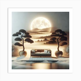 Asian Landscape Art Print