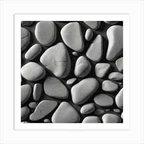 Pebbles 6 Art Print