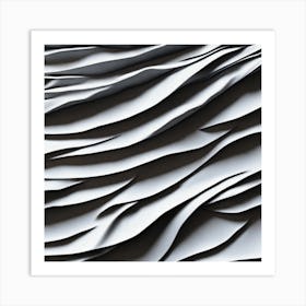 Abstract Wave Wall Art 1 Art Print