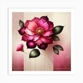 Pink Flower 3 Art Print