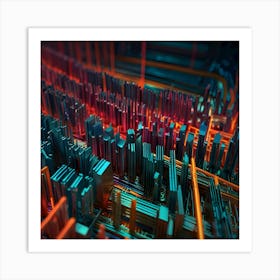 City of the Future Art Print