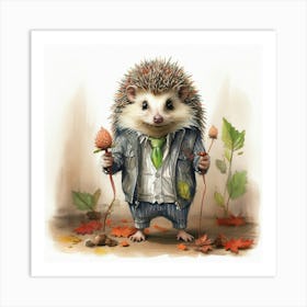 Hedgehog 41 Art Print