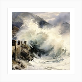 Wave 3 Art Print