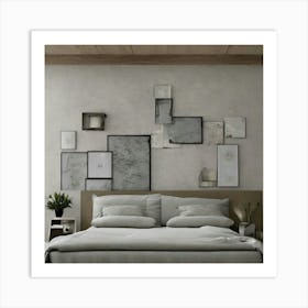 Modern Bedroom 9 Art Print