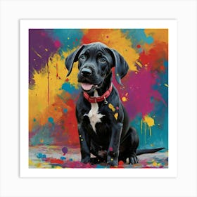 Great Dane Puppy 2 Art Print