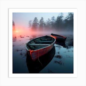 Boats Fine Art Posters By Csaba Fikker For Ai Art Depot 35 Art Print