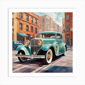 Vintage Car Art Print