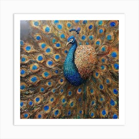 Peacock 5 Art Print