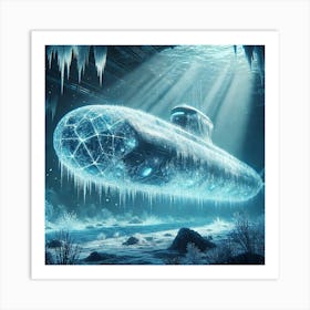 Ice Cloak Art Print