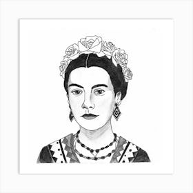 Frida Kahlo Art Print Art Print