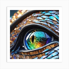 Eye Of The Dragon Art Print