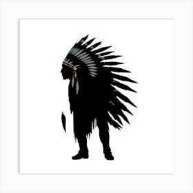 Indian Headdress Art Print