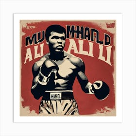 Muhammed Ali Ii Art Print