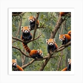 Red Panda Art Print