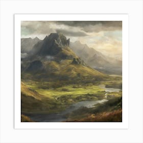 Highland View Art Print 1 Art Print