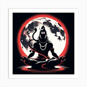 Lord Shiva 12 Art Print