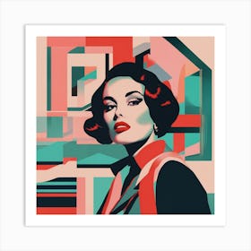 Sexy Lady Art Print