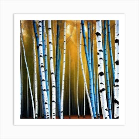 Birch Forest 7 Art Print