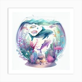 Fish Bowl Art Print