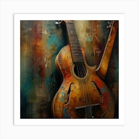 Guitar Art Print