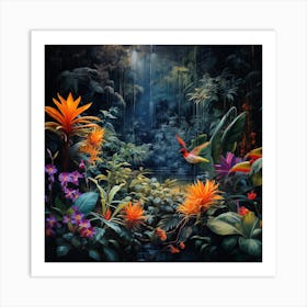 Tropical Forest Art Print