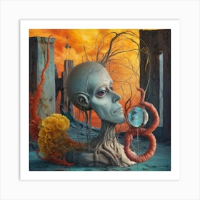 The Worm Art Print