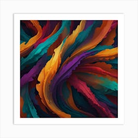 Abstract Painting 3 Art Print