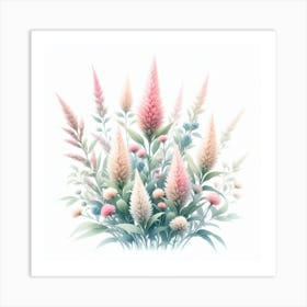 Ornamental grass Art Print