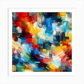 Abstract Painting 129 Art Print