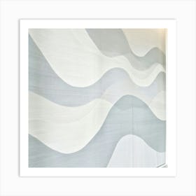 Wavy Wall Art Art Print