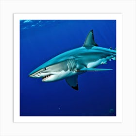 Great White Shark 12 Art Print