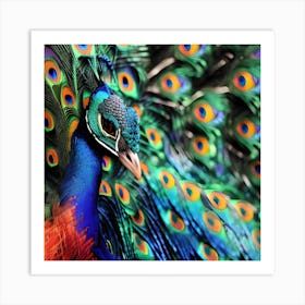 Peacock 3 Art Print