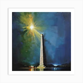 Washington Monument Art Print