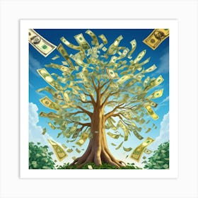 Money Tree Art Print