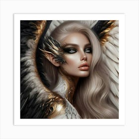 Angelic Beauty 1 Art Print