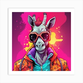 Giraffe 12 Art Print