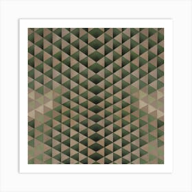 Triangles 9 Art Print