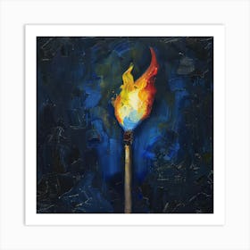 'Flame' Art Print