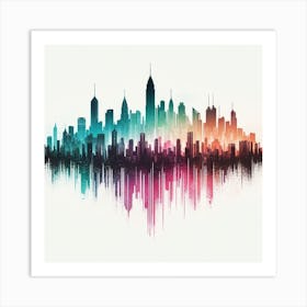 New York City Canvas Art 1 Art Print