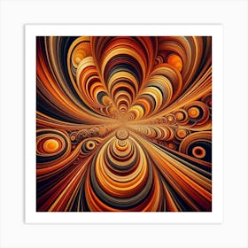 Abstract Swirls 6 Art Print