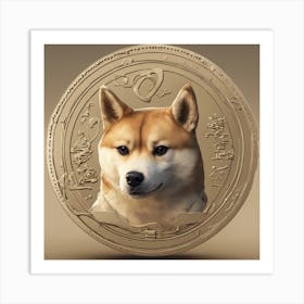 Shiba Art Print